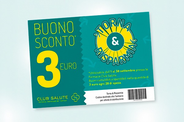 Adesso è il momento di utilizzare i tuoi buoni TORNA & RISPARMIA